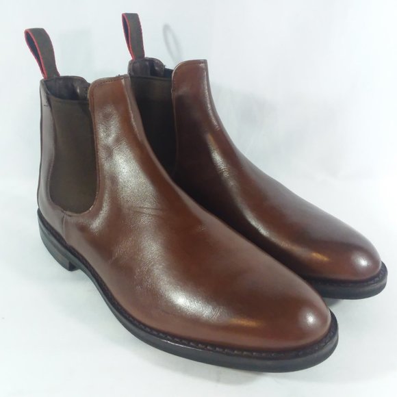 Allen Edmonds Nomad Brown Chelsea Boots 